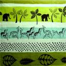 128 Animals Africa: Divers - 3-ply (cream) - Ihr